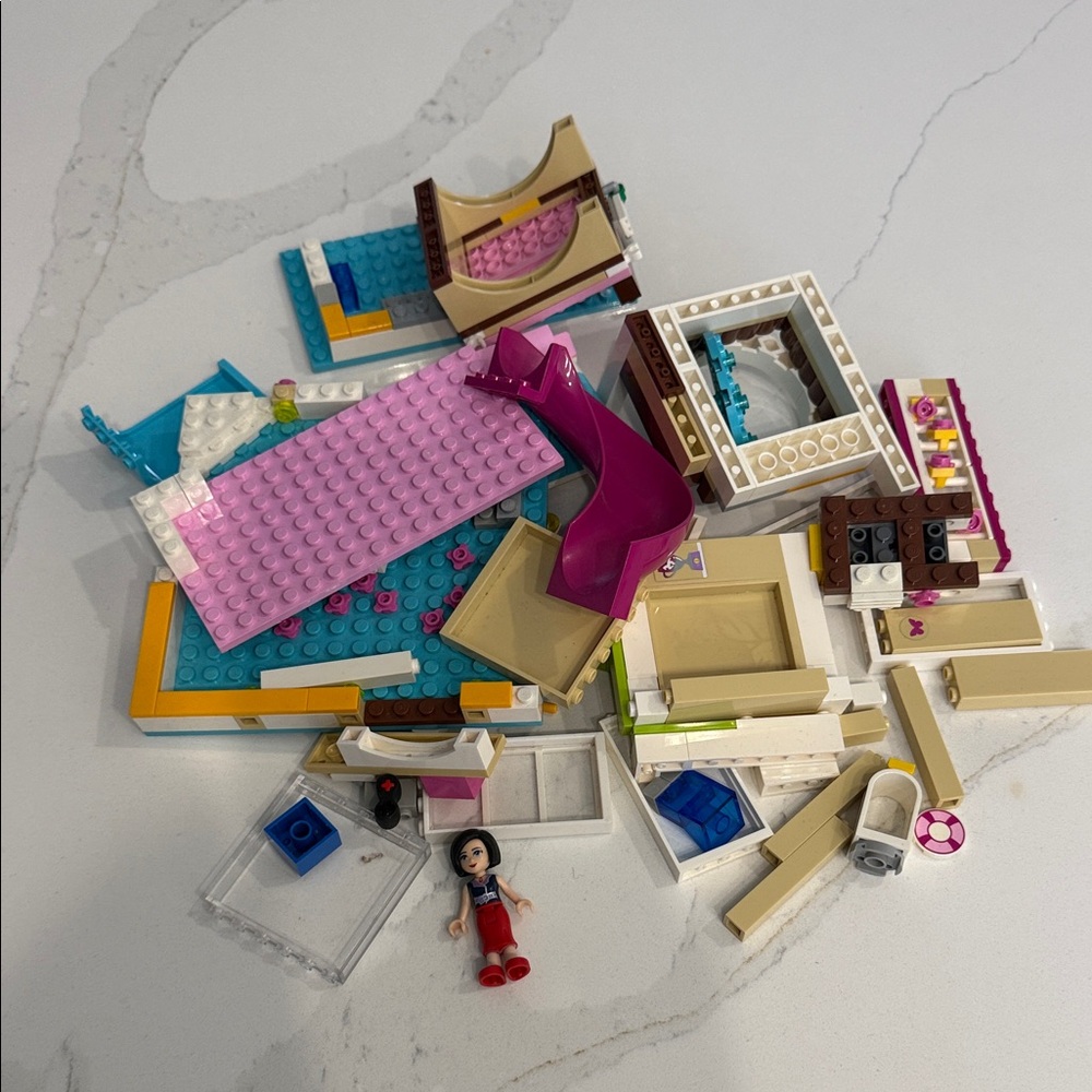 Bag of Legos with Mini Figure